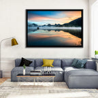 Lake Mcdonald Dawn Mist Wall Art