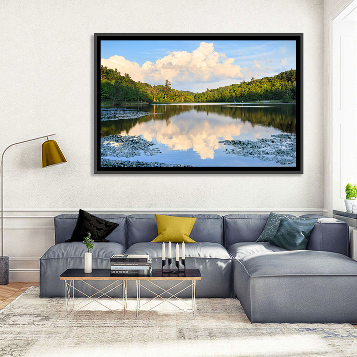 Bass Lake Reflection Wall Art