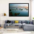 Baltic Sea at Twilight Wall Art