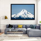 Mount Hood Winter Peak Wall Art