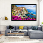 Manarola Cliffside Village Wall Art
