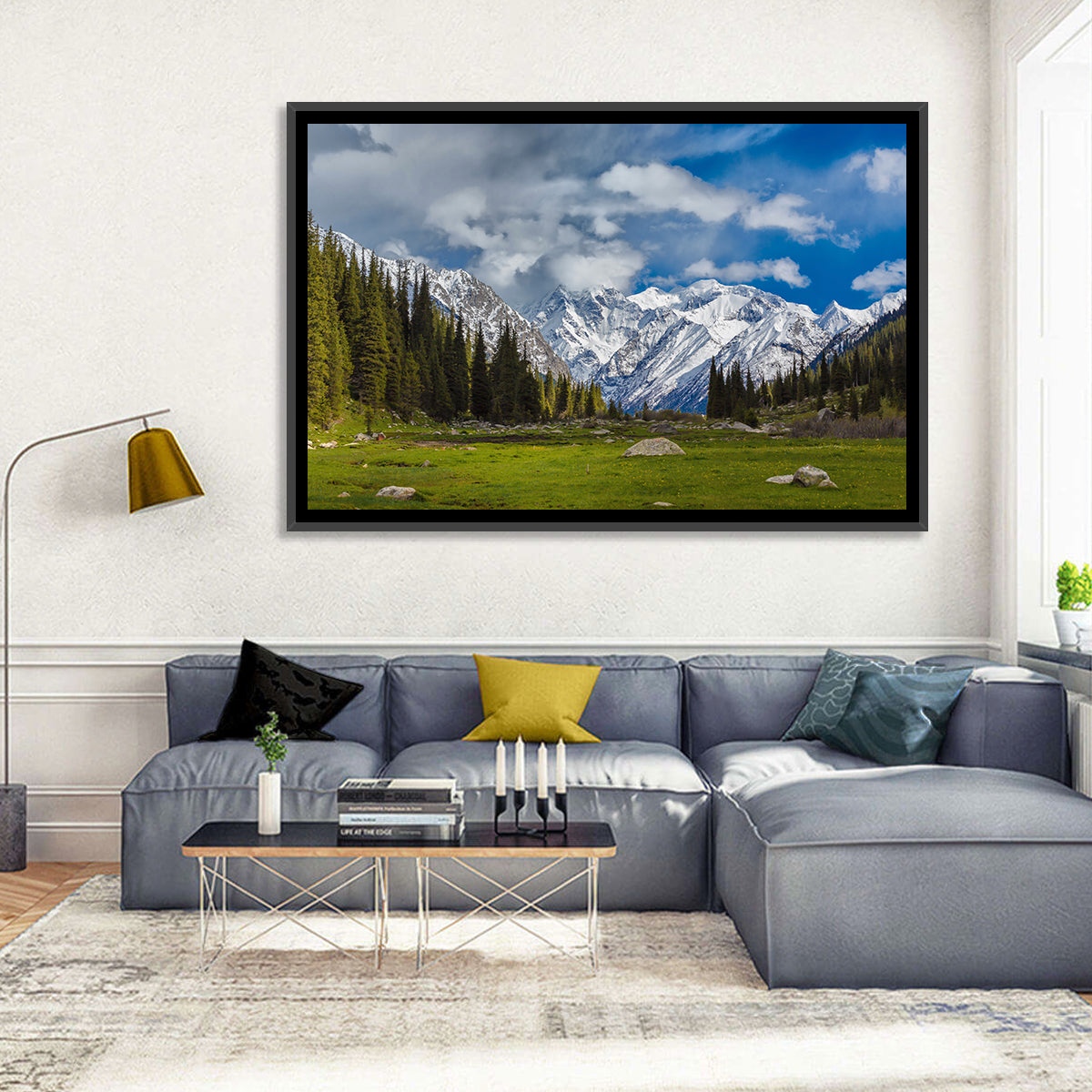 Ala Archa Meadow and Peaks Wall Art