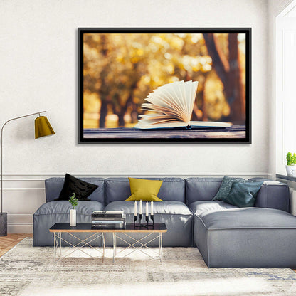 The Open Book Wall Art