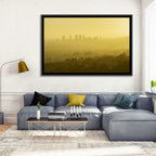 Westwood Los Angeles in Golden Haze Wall Art