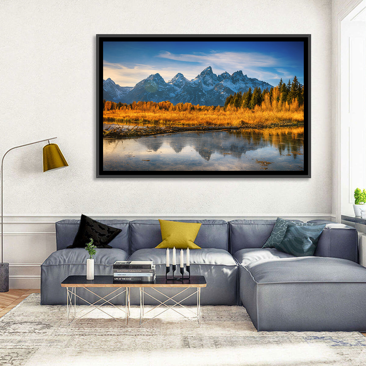 Grand Teton Range Wall Art