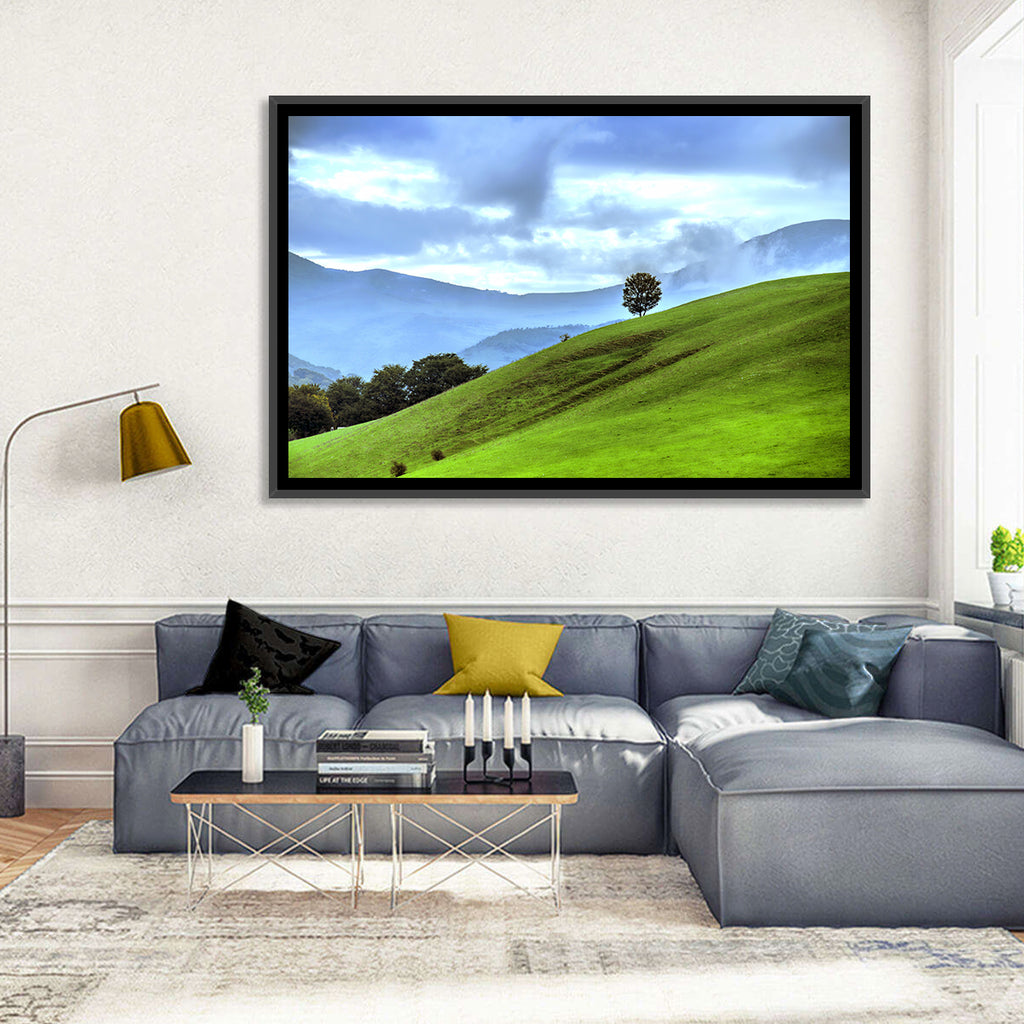 Talish Hillside with Lone Tree Wall Art