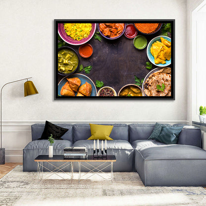 Indian Food Wall Art