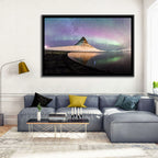 Kirkjufell Under the Milky Way Wall Art