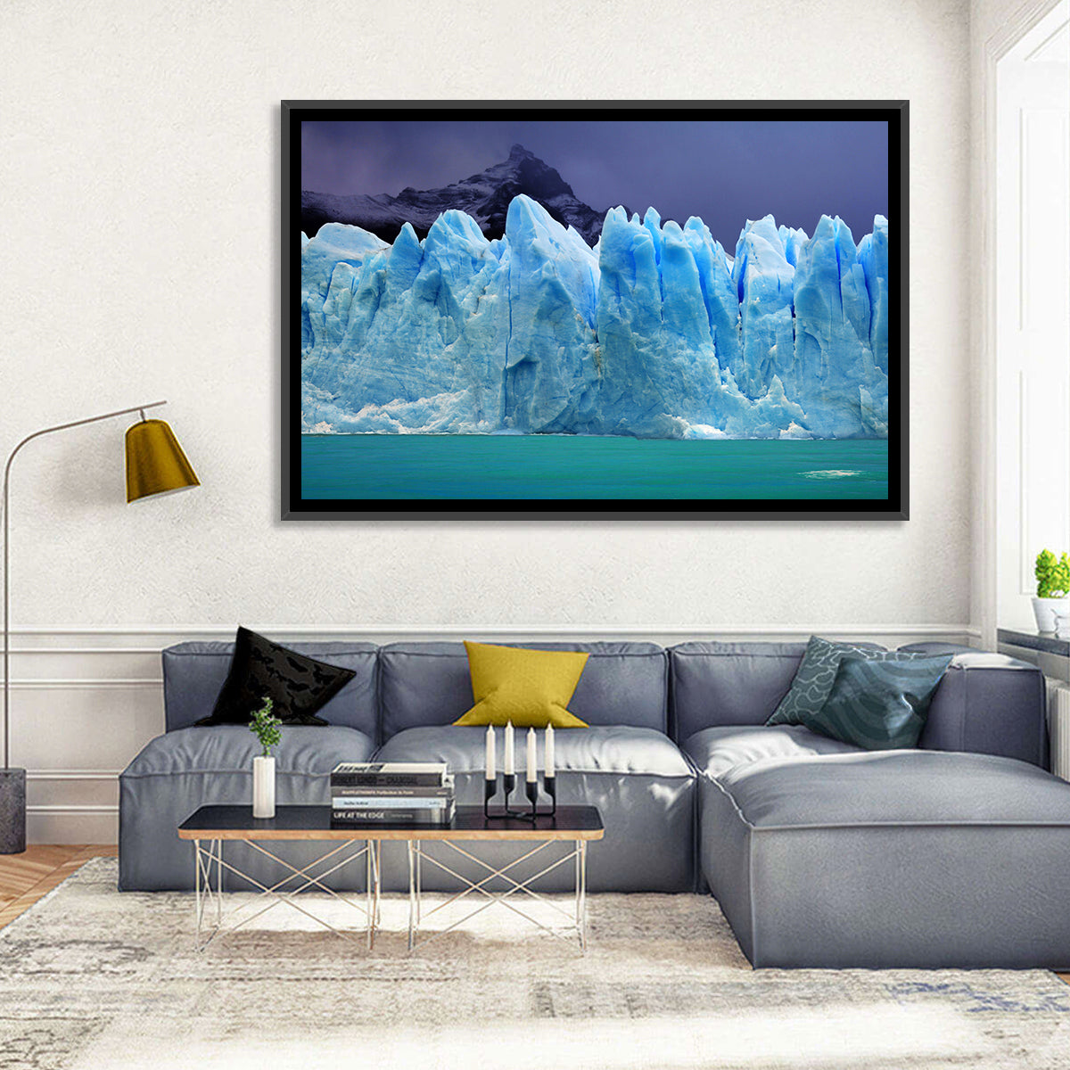 Perito Moreno Glacier, El Calafate Wall Art in a room, landscape