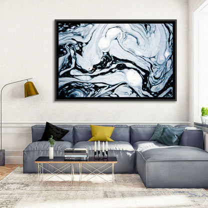 Water Foam Abstract Wall Art