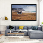 Icelandic Church with Dark Steeple Wall Art