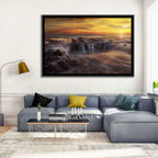 Thors Well at Cooks Chasm Sunset Wall Art