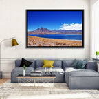 Miscanti Lagoon and Miñiques Volcano Wall Art