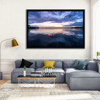 Lake Norman Sunset Reflection Wall Art
