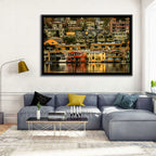 South Lake Union Reflections Wall Art