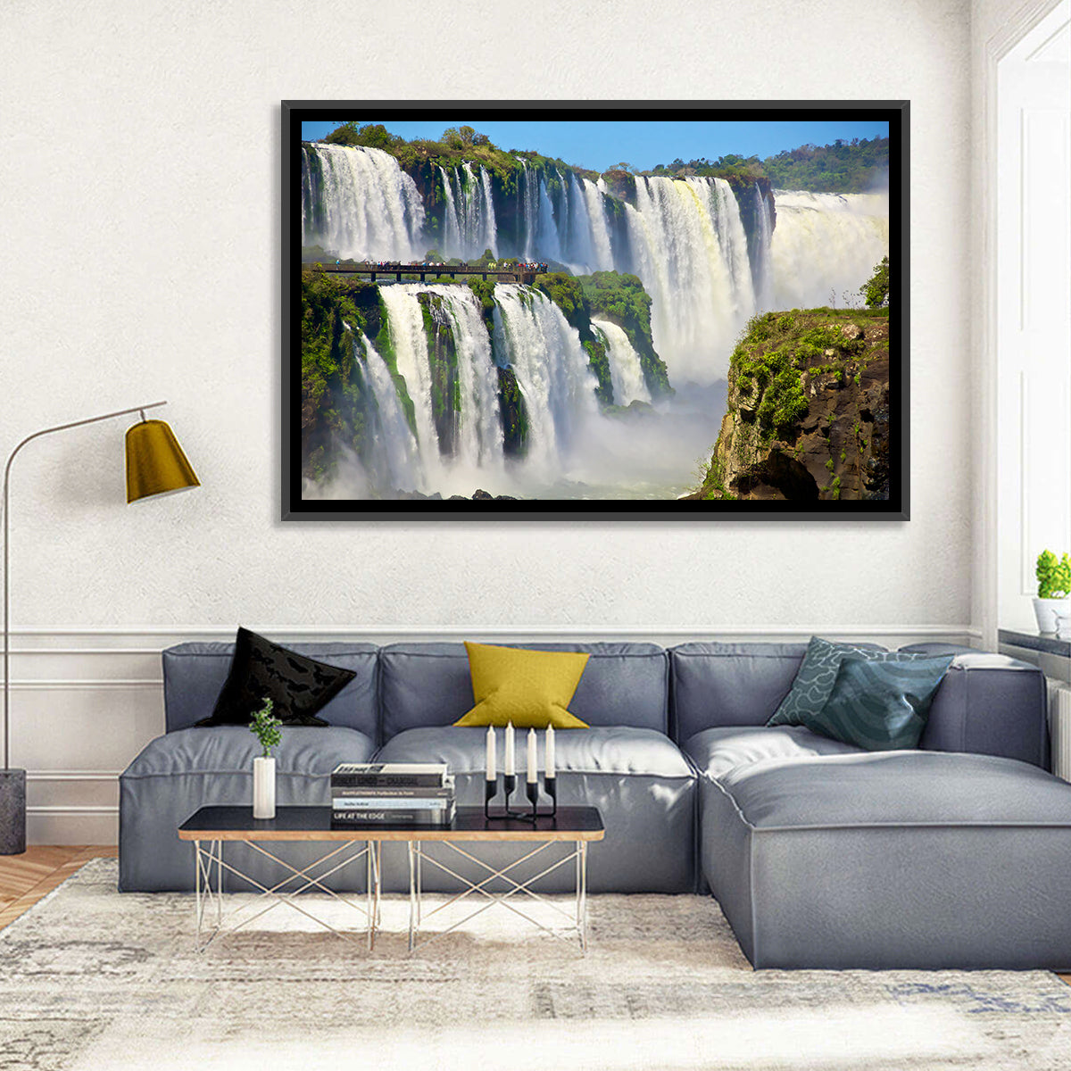 Iguazu Falls Observation Walkway Wall Art