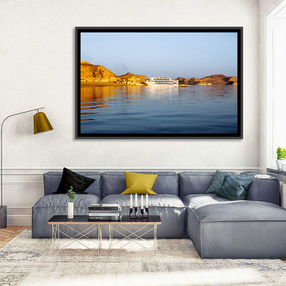 Cruise Ship in Lake Nasser Wall Art