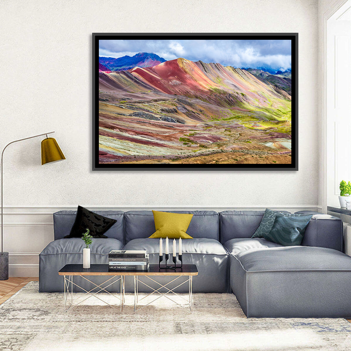 Vinicunca Rainbow Mountain Peru Wall Art