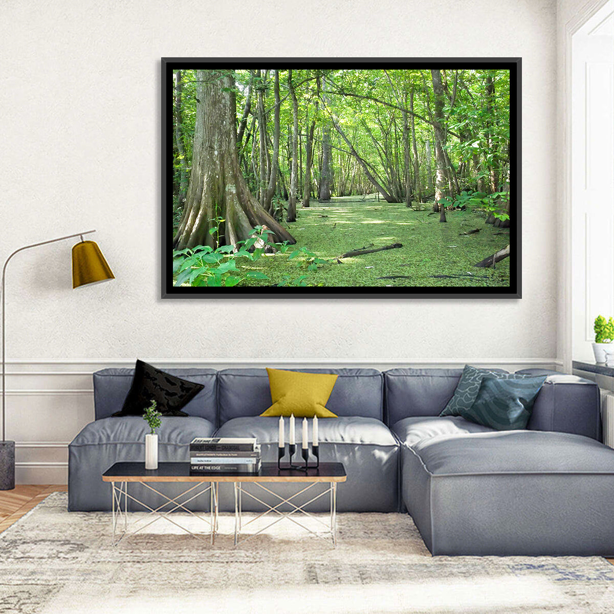 Summer Cypress Bayou, Louisiana Wall Art