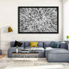 Snowy Aerial Forest Wall Art