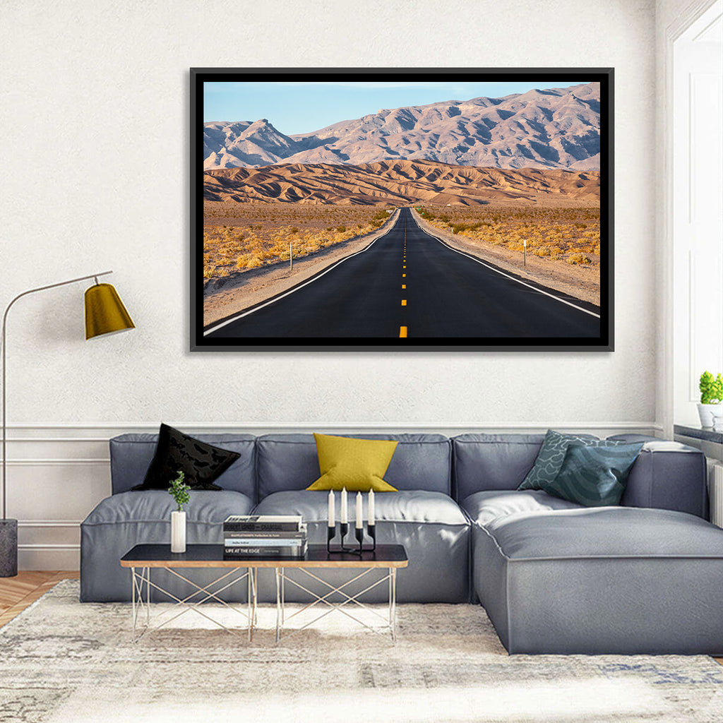 Death Valley Desert Road Wall Art
