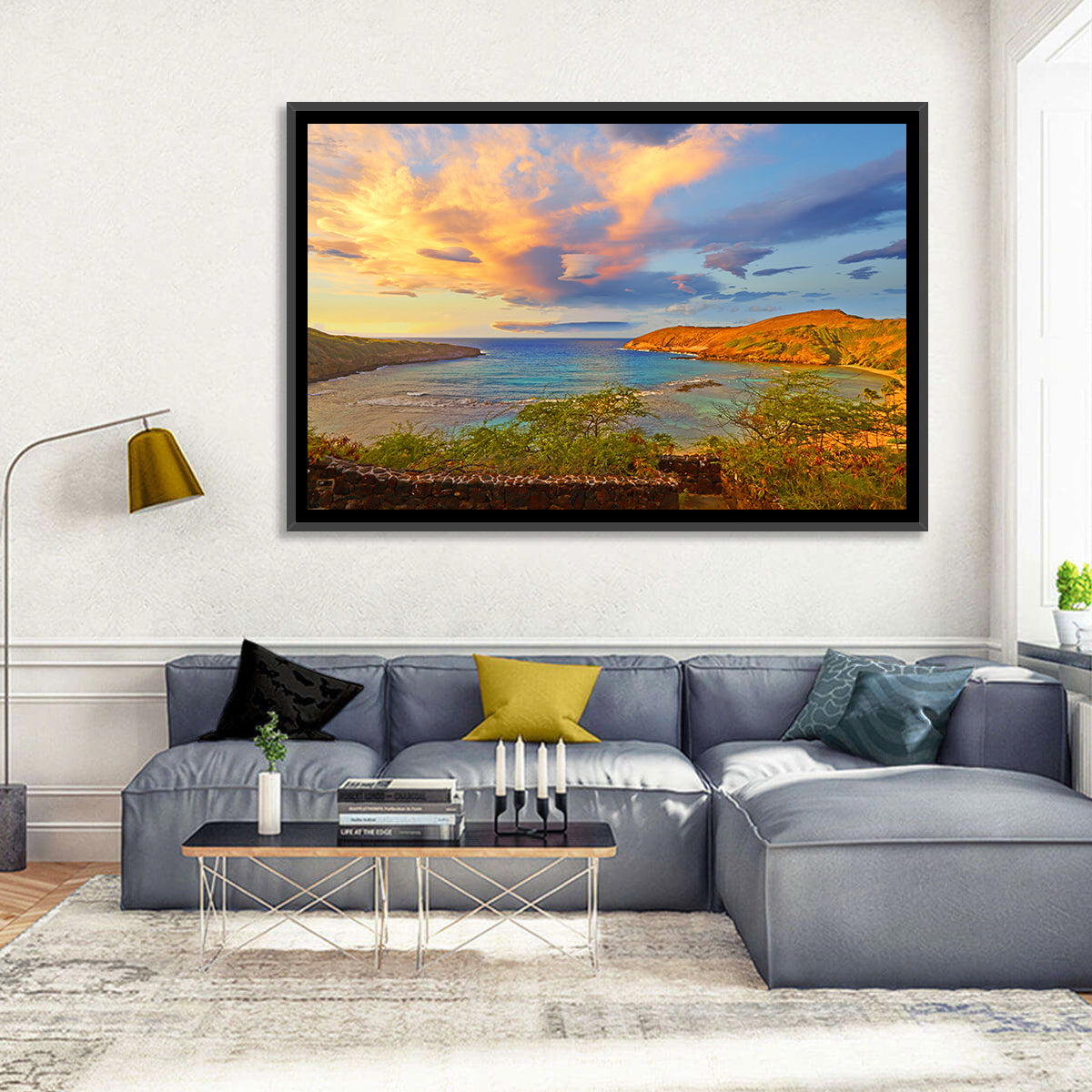 Hanuman Bay Hawaii Wall Art