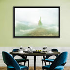 Cobblestone Path to Emerald Castle Wall Art