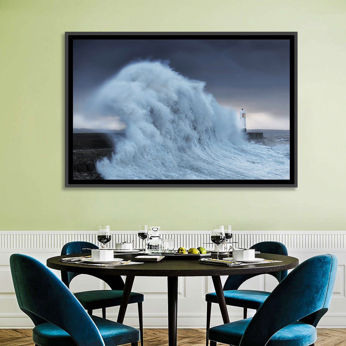 Big Sea Storm Wall Art