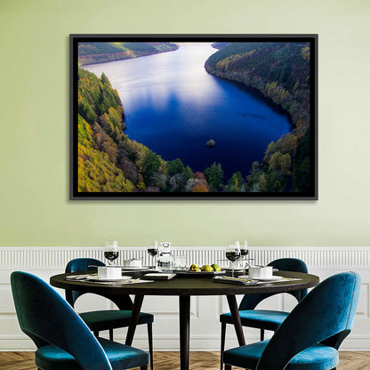 Lake Vyrnwy Aerial  Wall Art