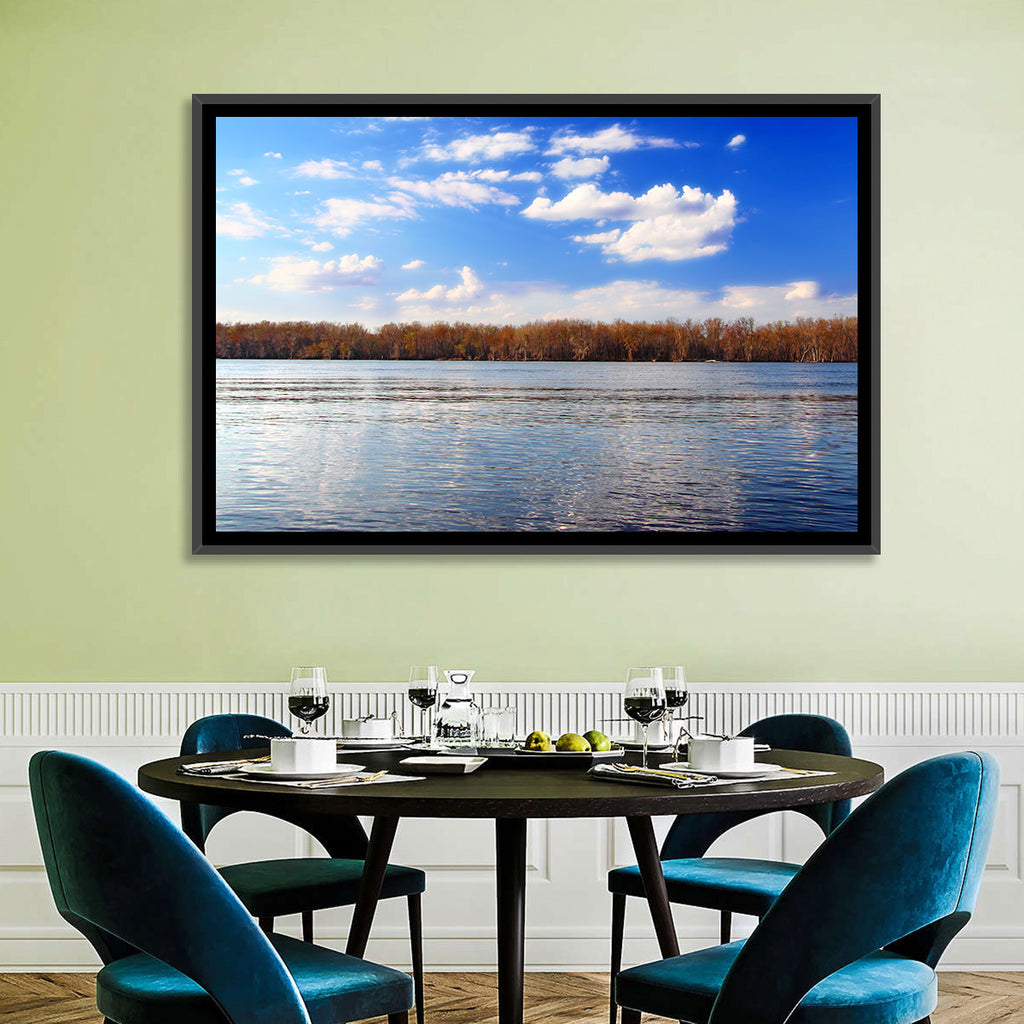 Andalusia Slough Autumn River Wall Art