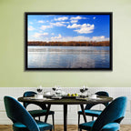 Andalusia Slough Autumn River Wall Art