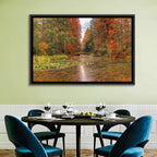 Simeria Arboretum Autumn Lake Wall Art