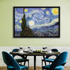 Starry Night Over Saint-rémy Wall Art