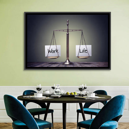Work Life Balance Wall Art