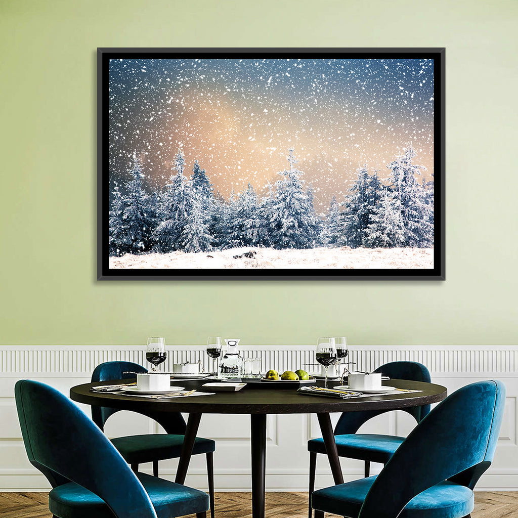 Winter Forest Wonderland Wall Art