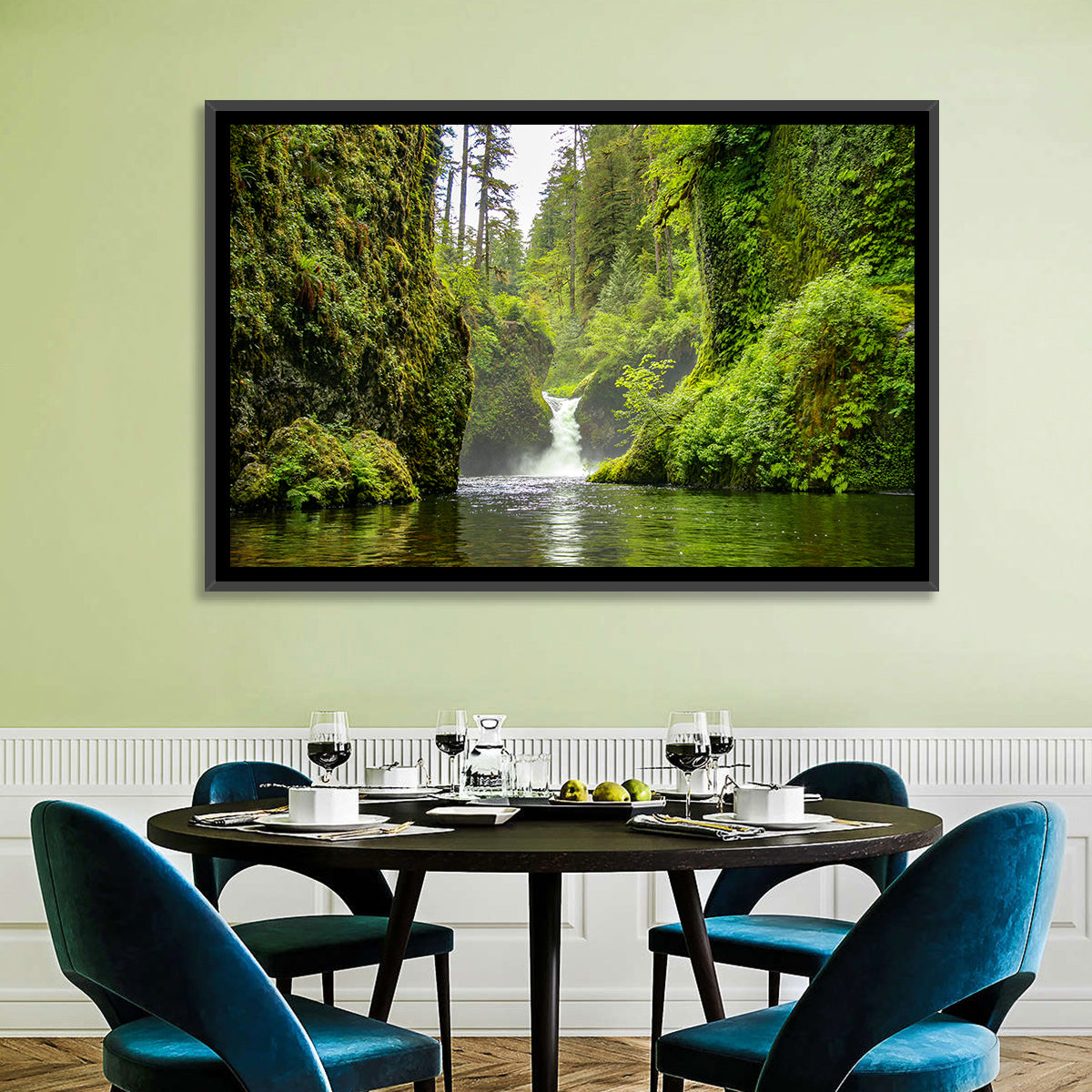 Punch Bowl Falls, Cascade Locks Wall Art