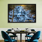 Minnehaha Falls Winter Cascade Wall Art