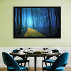 Misty Yellow Brick Road Wall Art