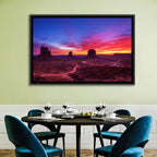 Monument Valley Arizona Sunset Wall Art