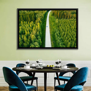 Road Through Forest Wall Art