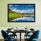 Bunyonyi Lake Reflection Wall Art