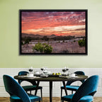 Sunset Curve on Texas Highway 16 Wall Art