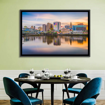 Newark Skyline Wall Art