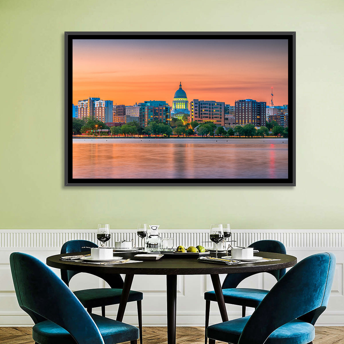 Madison Skyline Wall Art