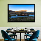 Mount Bachelor Moonlit Sunset Wall Art