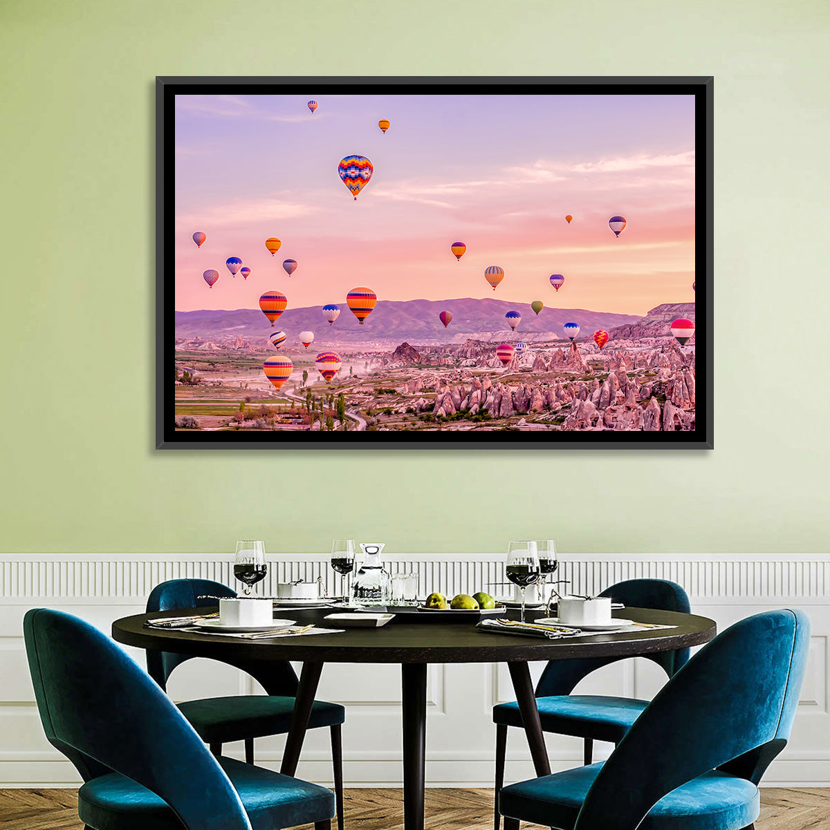 Cappadocia Hot Air Balloons Wall Art