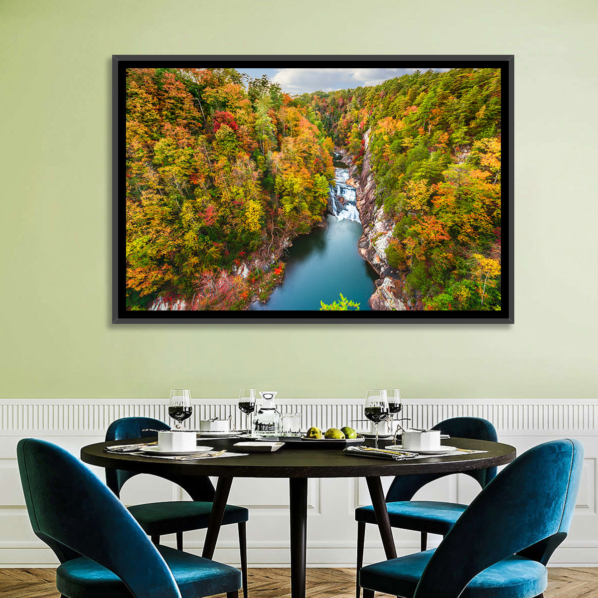 Tallulah Gorge Waterfall Wall Art