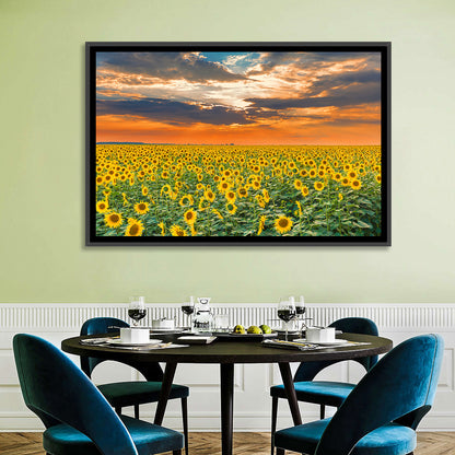 Sunflower Field Wall Art