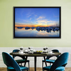 Marina at Golden Hour Wall Art