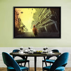 Child Walking Toward Light Wall Art